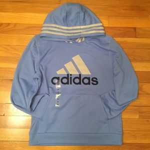 Adidas Blue Hoodie Size M NWT